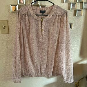 Blush pink blouse The Limited XL